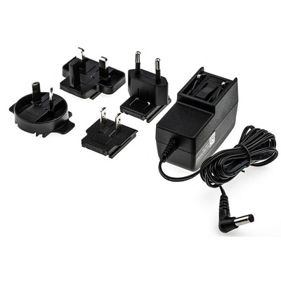RS PRO 12W Plug-In AC/DC Adapter 12V dc Output, 1A Output