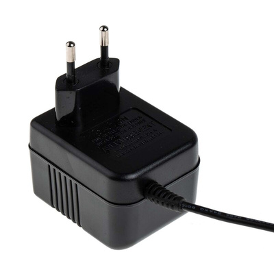 RS PRO 9W Plug-In AC/DC Adapter 12V ac Output, 700mA Output