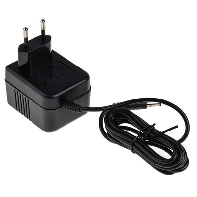 RS PRO 9W Plug-In AC/DC Adapter 12V ac Output, 700mA Output