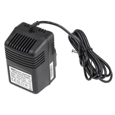 RS PRO 20W Plug-In AC/AC Adapter 12V ac Output, 1.6A Output