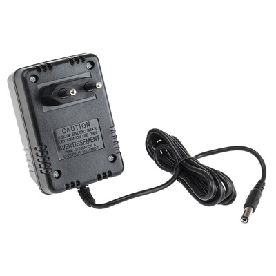 RS PRO 11W Plug-In AC/DC Adapter 24V dc Output, 450mA Output