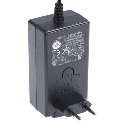 RS PRO 30W Plug-In AC/DC Adapter 15V dc Output, 2A Output