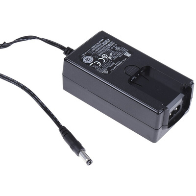 RS PRO 30W Plug-In AC/DC Adapter 15V dc Output, 2A Output