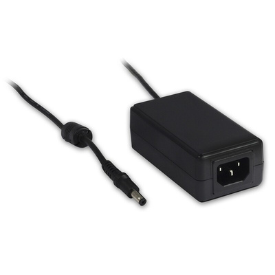RS PRO 18.75W Plug-In AC/DC Adapter 7.5V dc Output, 2.5A Output
