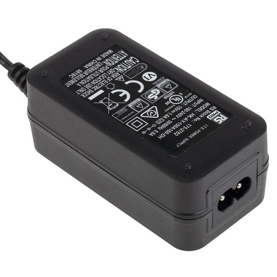 RS PRO 24W Plug-In AC/DC Adapter 15V dc Output, 1.6A Output