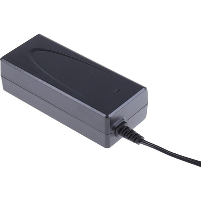 RS PRO 60W Plug-In AC/DC Adapter 12V dc Output, 5A Output