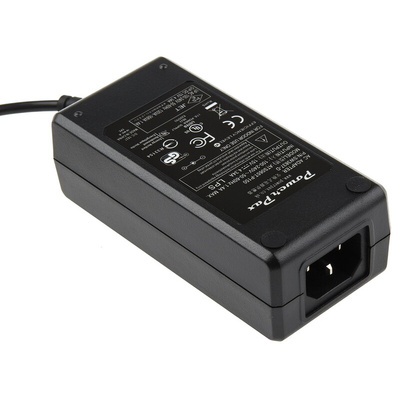 RS PRO 65W Plug-In AC/DC Adapter 15V dc Output, 4.34A Output
