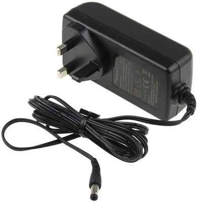 RS PRO 36W Plug-In AC/DC Adapter 12V dc Output, 3A Output