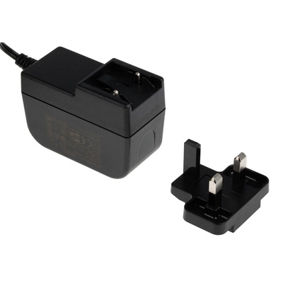 RS PRO Plug-In AC/DC Adapter 5.1V dc Output, 3A Output