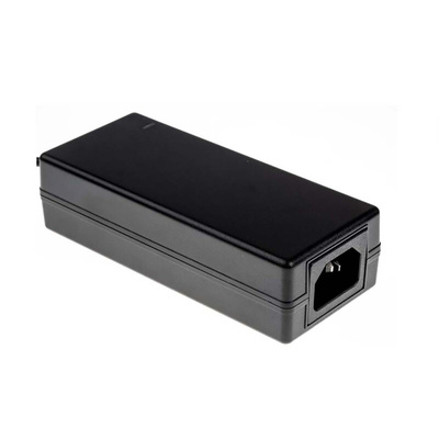 RS PRO 60W Plug-In AC/DC Adapter 12V dc Output, 5A Output