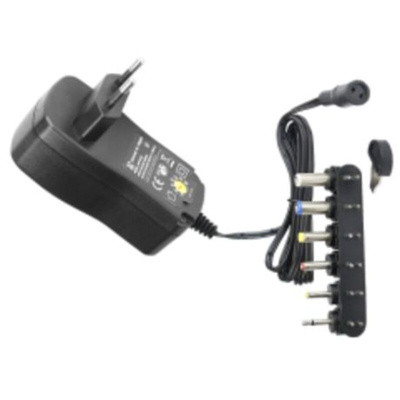 RS PRO 4.5W Plug-In AC/DC Adapter 3V dc Output, 1.5A Output