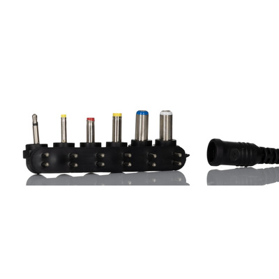 RS PRO 9W Plug-In AC/DC Adapter 3, 4.5, 5, 6, 7.5, 9, 12V Output, 2A Output