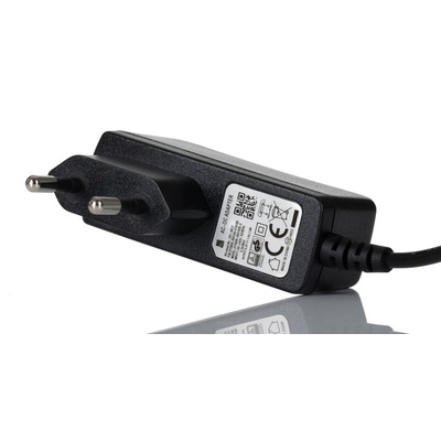 RS PRO 7.5W Plug-In AC/DC Adapter 5V dc Output, 1.5A Output