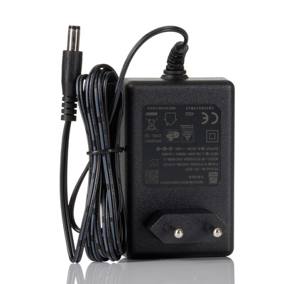 RS PRO 40W Plug-In AC/DC Adapter 24V dc Output, 1.66A Output