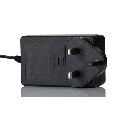 RS PRO 40W Plug-In AC/DC Adapter 24V dc Output, 1.66A Output