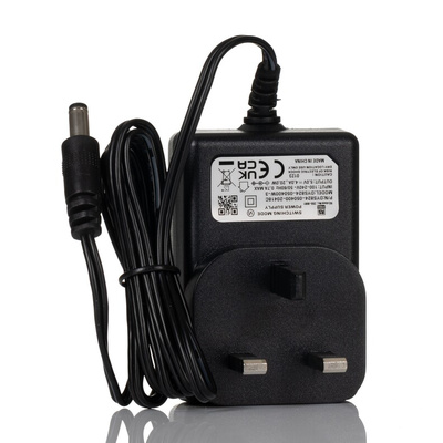 RS PRO 20W Plug-In AC/DC Adapter 5V dc Output, 4A Output