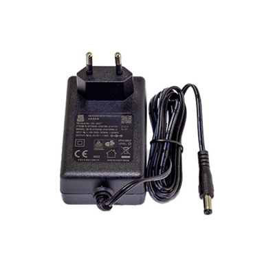 RS PRO 25W Plug-In AC/DC Adapter 5V dc Output, 5A Output