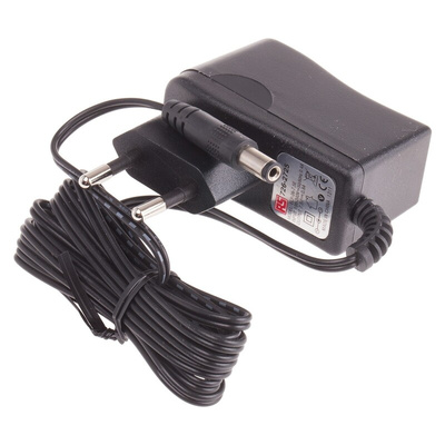 RS PRO 6W AC/DC Adapter 7.5V dc Output, 800mA Output