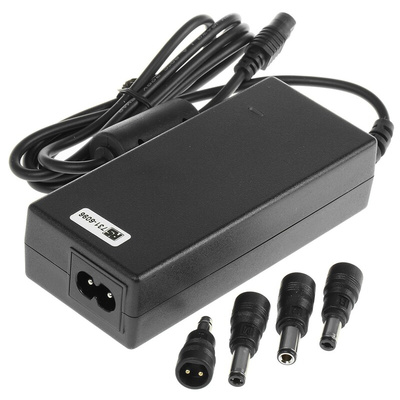 RS PRO 75W Plug-In AC/DC Adapter 24V dc Output, 3.125A Output