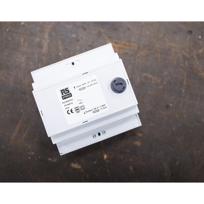 RS PRO 35VA DIN Rail Transformer, IEC 61558-2-6, 230V ac Primary, 24V ac Secondary