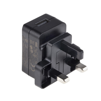 RS PRO 5W Plug-In AC/DC Adapter 5V dc Output, 1A Output