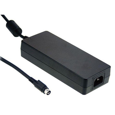 MEAN WELL 160W Power Brick AC/DC Adapter 20V dc Output, 0 → 8A Output