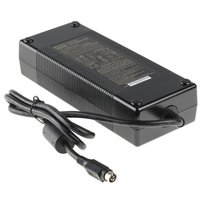 MEAN WELL 221W Power Brick AC/DC Adapter 24V dc Output, 0 → 9.2A Output