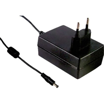 MEAN WELL 25W Plug-In AC/DC Adapter 28V dc Output, 890mA Output