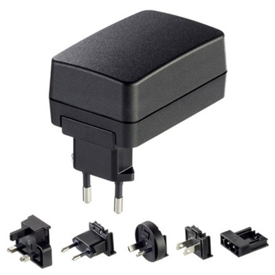 Friwo 15W Plug-In AC/DC Adapter 5V dc Output, 3A Output