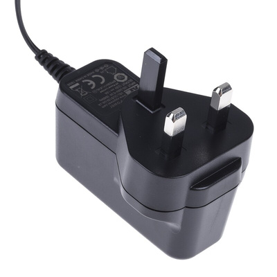 XP Power 12W Plug-In AC/DC Adapter 12V dc Output, 1A Output