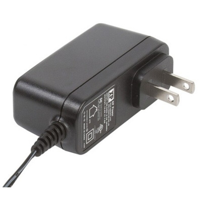 XP Power 18W Plug-In AC/DC Adapter 12V dc Output, 1.5A Output