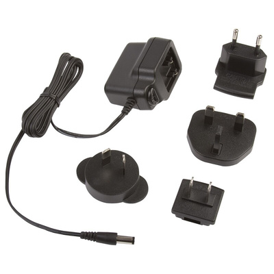 XP Power 5W Plug-In AC/DC Adapter 5V dc Output, 1A Output