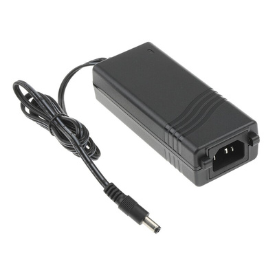 XP Power 45W Power Brick AC/DC Adapter 24V dc Output, 2A Output