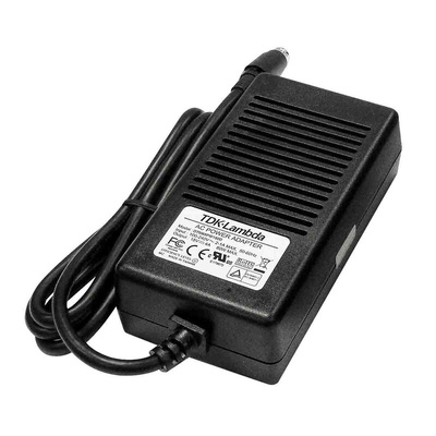 TDK-Lambda 65W Power Brick AC/DC Adapter 12V dc Output, 5A Output