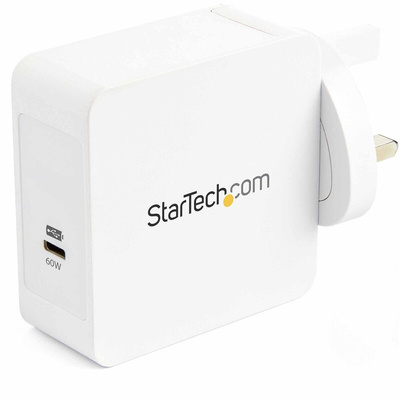 StarTech.com 60W Plug-In AC/DC Adapter 5V Output, 3A Output
