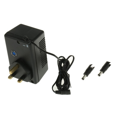 Mascot 7.5W Plug-In AC/DC Adapter 15V dc Output, 500 → 800mA Output