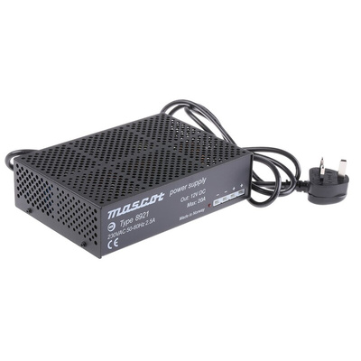 Mascot 270W Power Brick AC/DC Adapter 12V dc Output, 20A Output