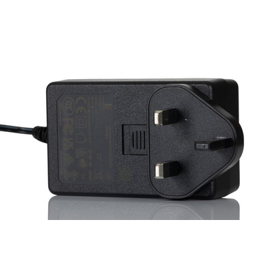 RS PRO 24W Plug-In AC/DC Adapter 24V dc Output, 1A Output