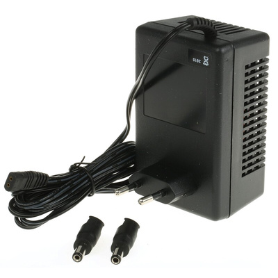 Mascot 29W Plug-In AC/DC Adapter 12V dc Output, 2.4A Output