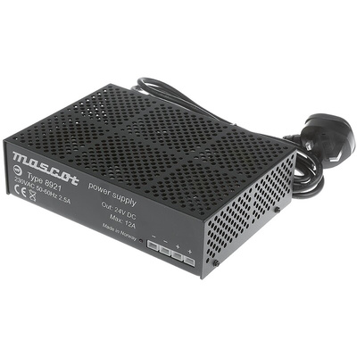 Mascot 270W Power Brick AC/DC Adapter 24V dc Output, 12A Output