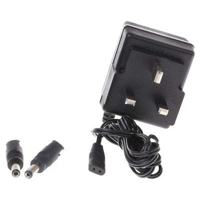 Mascot 6W Plug-In AC/DC Adapter 12V dc Output, 500mA Output