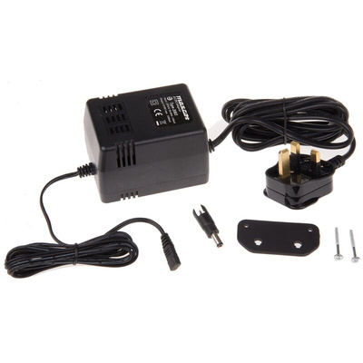 Mascot Power Brick AC/DC Adapter 12V dc Output, 1.2A Output