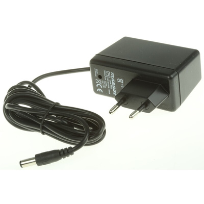Mascot 12W Plug-In AC/DC Adapter 24V dc Output, 500mA Output