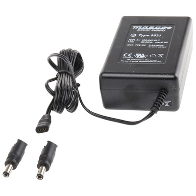 Mascot 40W Power Brick AC/DC Adapter 16V dc Output, 2.5A Output