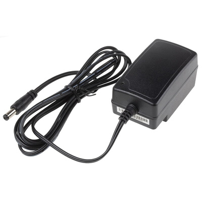 MEAN WELL 12W Plug-In AC/DC Adapter 15V dc Output, 800mA Output