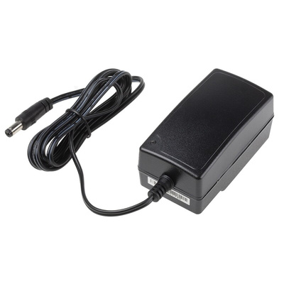MEAN WELL 18W Plug-In AC/DC Adapter 15V dc Output, 1.2A Output