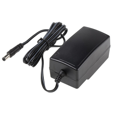 MEAN WELL 18W Plug-In AC/DC Adapter 24V dc Output, 750mA Output