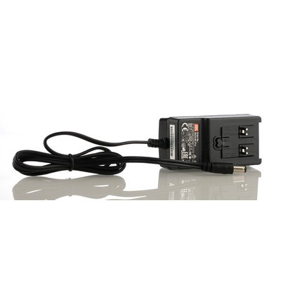 MEAN WELL 15W Plug-In AC/DC Adapter 5V dc Output, 3A Output