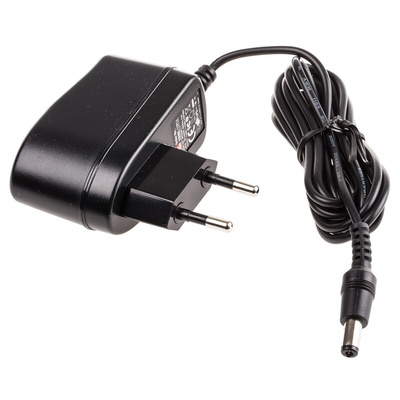 MEAN WELL 6W Plug-In AC/DC Adapter 7.5V dc Output, 800mA Output