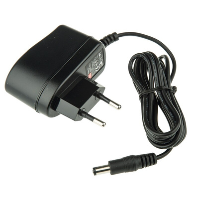 MEAN WELL 5W Plug-In AC/DC Adapter 5V dc Output, 1A Output